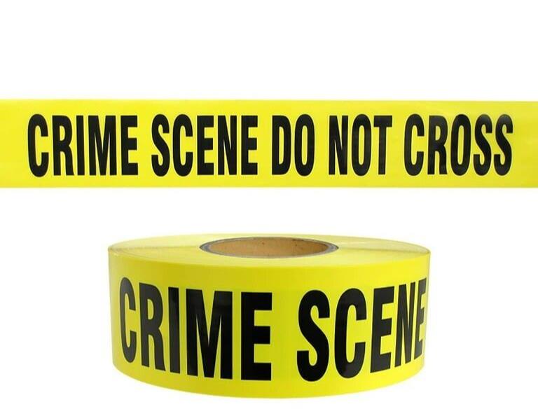 🚨 CRIME SCENE – DO NOT CROSS Tape (50ft Long)
