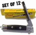 12 Pocket Switchblade Fake Comb Folding Novelty Knife Toy Switch Blade Combs