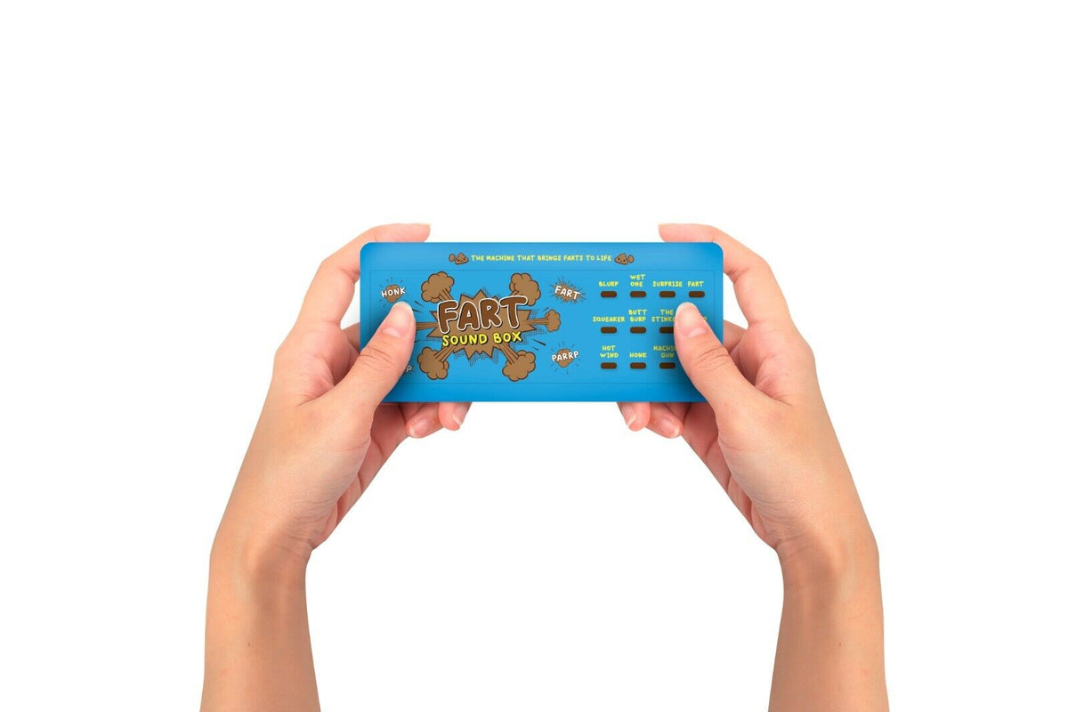 Handheld Fart Machine Sound Box 💨 12 TOTAL Fart Sounds - Gag Prank Joke Gift Toy