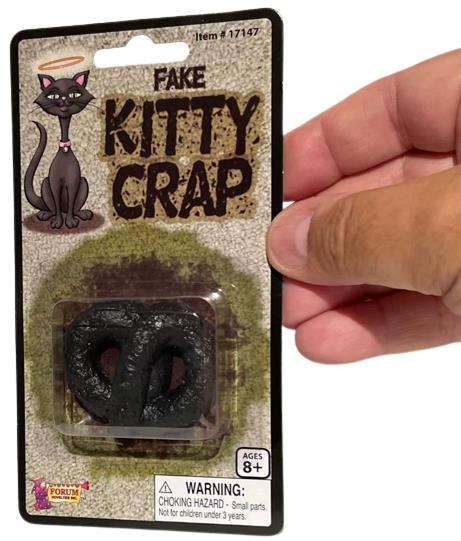 Gross FAKE KITTY CRAP – Hilarious Rubber Cat Poop Prank Toy! 💩😂
