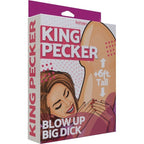 6-Foot Tall Inflatable King Pecker with Bonus Pump 🎉🍆 | Hilarious Party Gag Gift