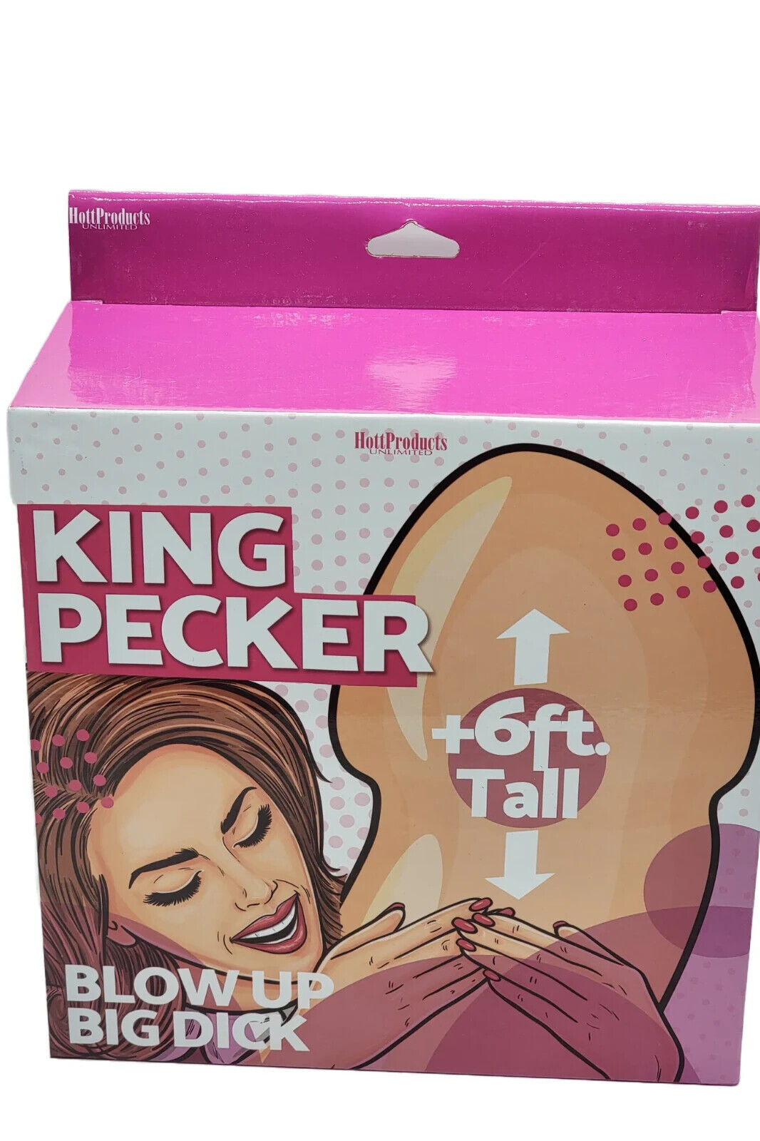 6-Foot Tall Inflatable King Pecker with Bonus Pump 🎉🍆 | Hilarious Party Gag Gift