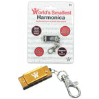World’s Smallest Harmonica Keychain – Real Working Mini Instrument in Key of C 🎶🔑