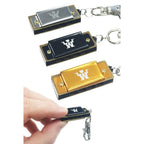 World’s Smallest Harmonica Keychain – Real Working Mini Instrument in Key of C 🎶🔑