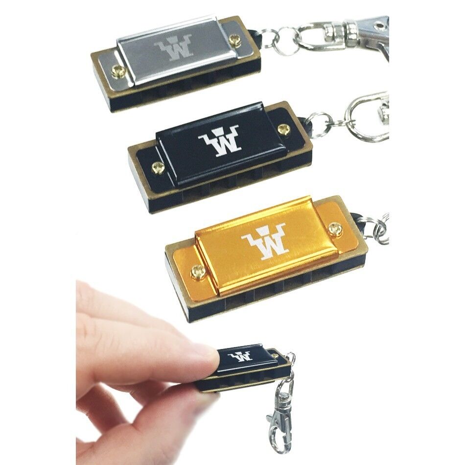 World’s Smallest Harmonica Keychain – Real Working Mini Instrument in Key of C 🎶🔑