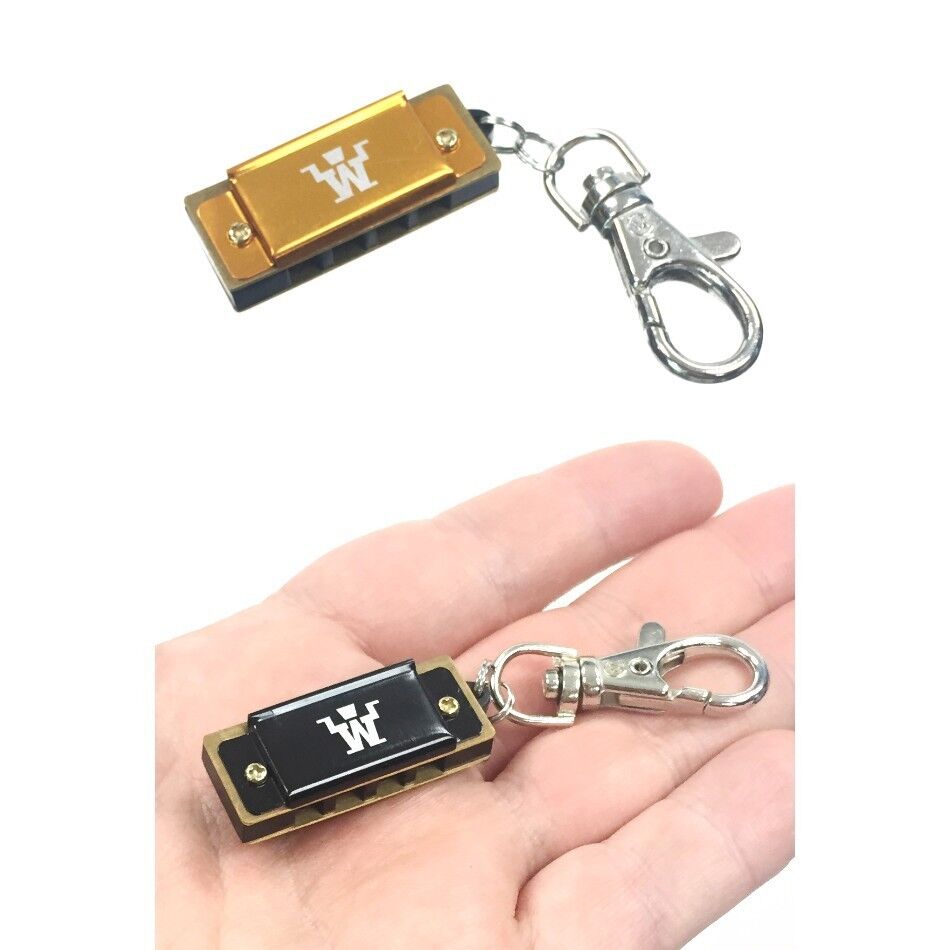 World’s Smallest Harmonica Keychain – Real Working Mini Instrument in Key of C 🎶🔑
