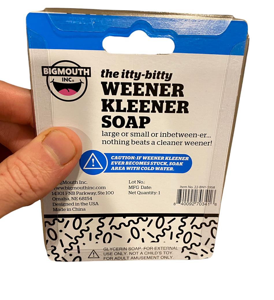 Mini Micro Weener Kleener Soap – Hilarious Gag Gift for Personal “Care” 🍆🧼🤣