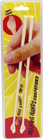 🥢 "HELPING HANDS" Chopsticks – Gag Gift for Foodies & Beginners
