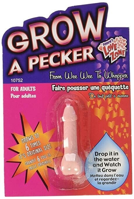 🍒🍆 Grow Boob + Grow Pecker Combo – Hilarious Water-Activated Gag Gift Set