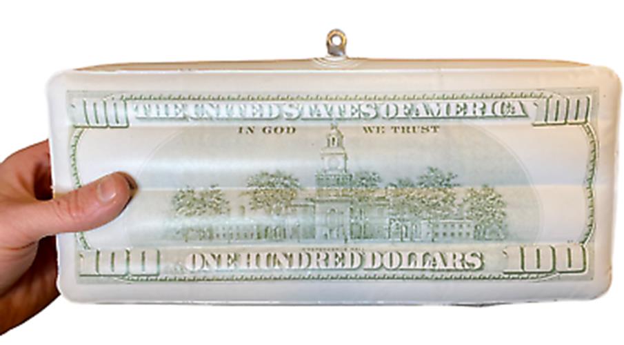 💵 Giant Inflatable $100 Bill – Big Bucks, Bigger Laughs!