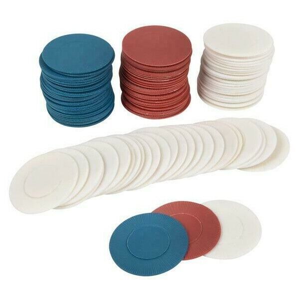 🃏 100 Plastic Poker Chips – Budget-Friendly Game Night Set!