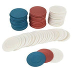 🃏 100 Plastic Poker Chips – Budget-Friendly Game Night Set!