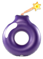 Inflatable "Cannonball" Pool Float – Giant 4FT Fun with Cup Holder! 💣💦