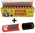 💨 Fart Spray + Stink Bomb Combo Pack – Double the Stench, Double the Laughs