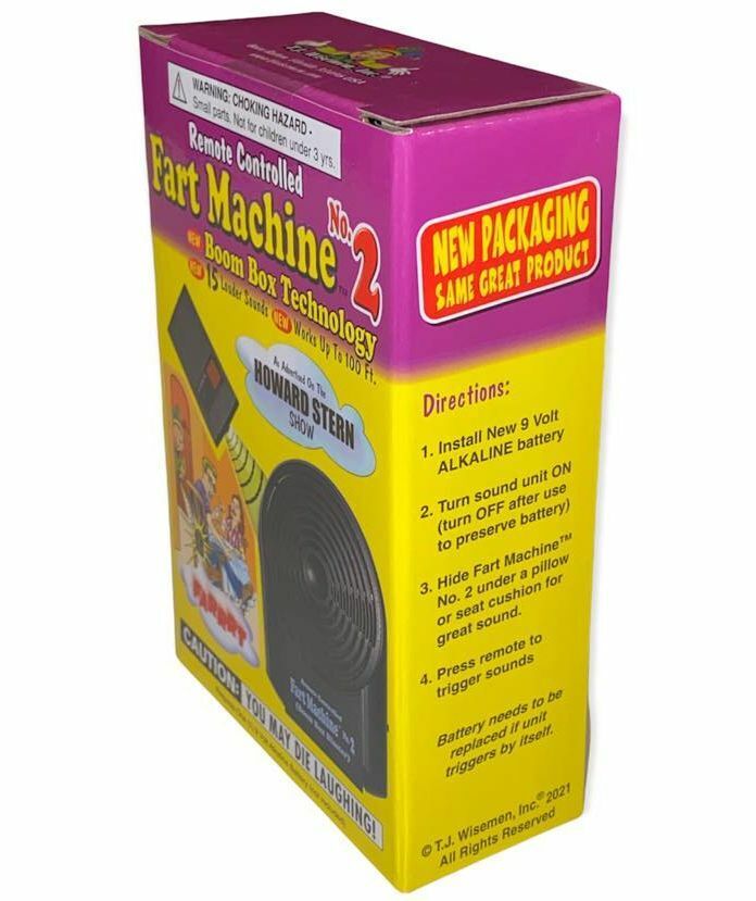 Fart Machine #2 Wireless Remote Control + Fart Stink Bomb Spray Can Combo 🤣💨
