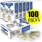 🚭 Nic-Out Cigarette Filters – Wholesale Lot of 100 Packs (30 Filters per Pack)