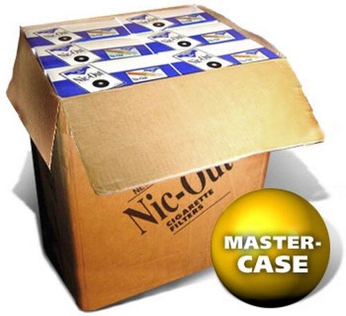 🚭 Nic-Out Cigarette Filters – Wholesale Lot of 100 Packs (30 Filters per Pack)