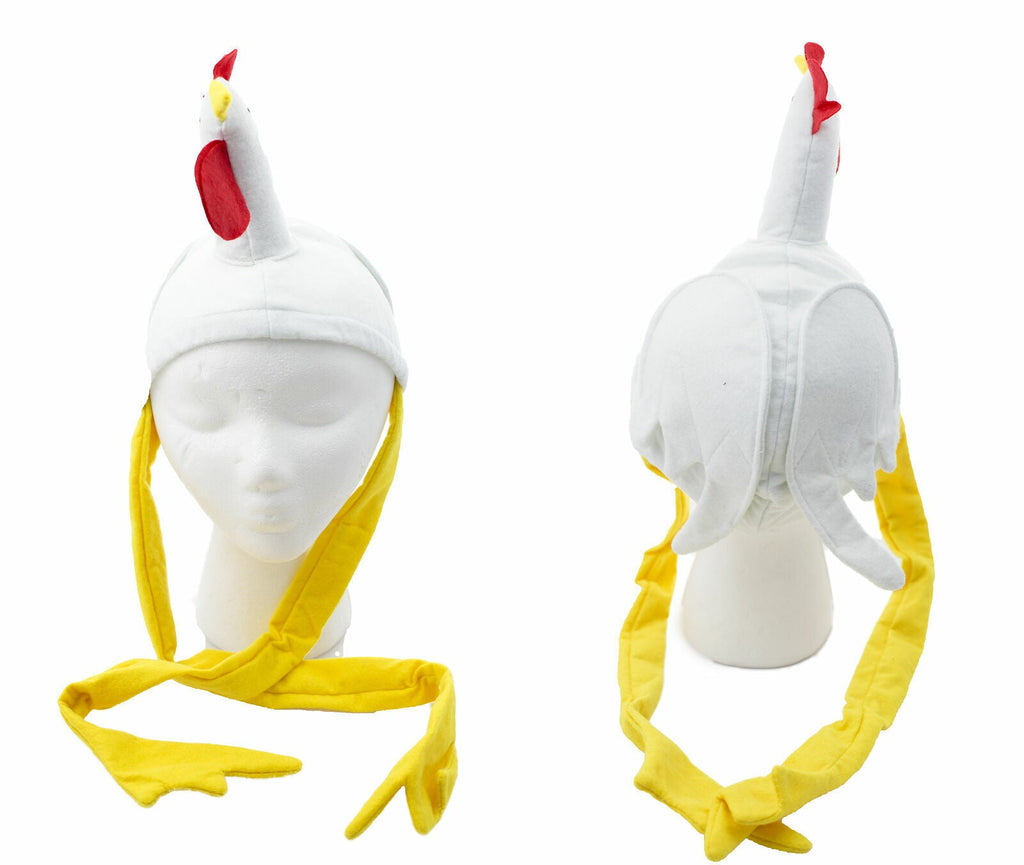 Hilarious Plush Chicken Hat – One Size Fits Most Adults & Kids 🐔🎉