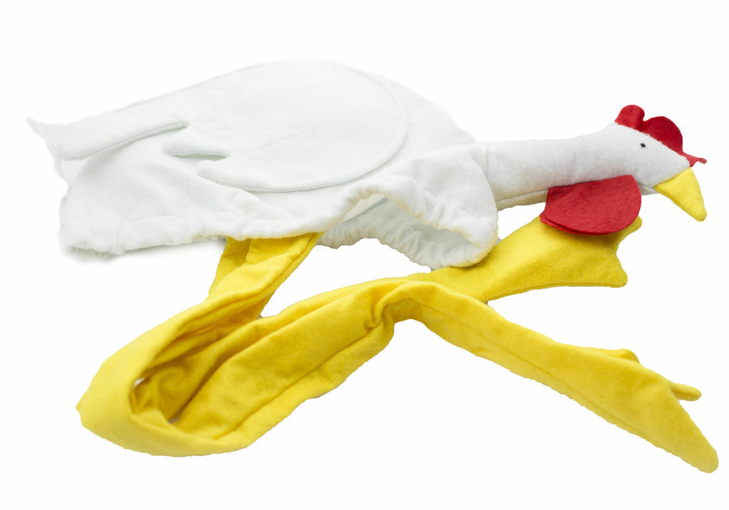 Hilarious Plush Chicken Hat – One Size Fits Most Adults & Kids 🐔🎉