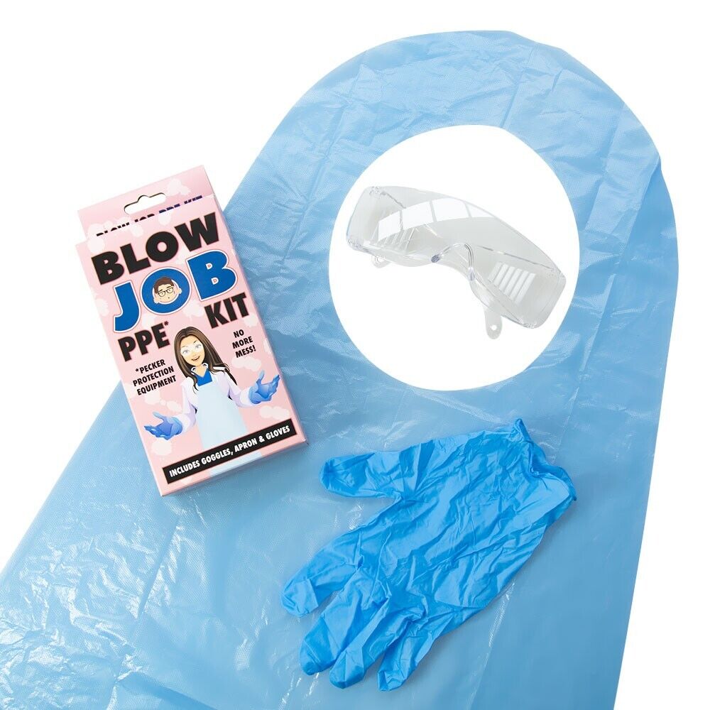 Blow Job PPE Kit – Hilarious Gag Gift for Adults! 😂🛑
