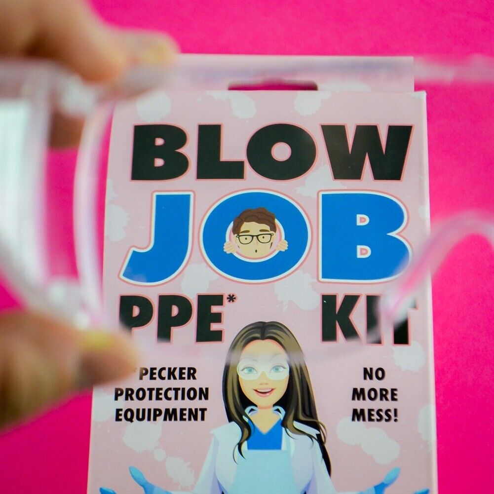 Blow Job PPE Kit – Hilarious Gag Gift for Adults! 😂🛑
