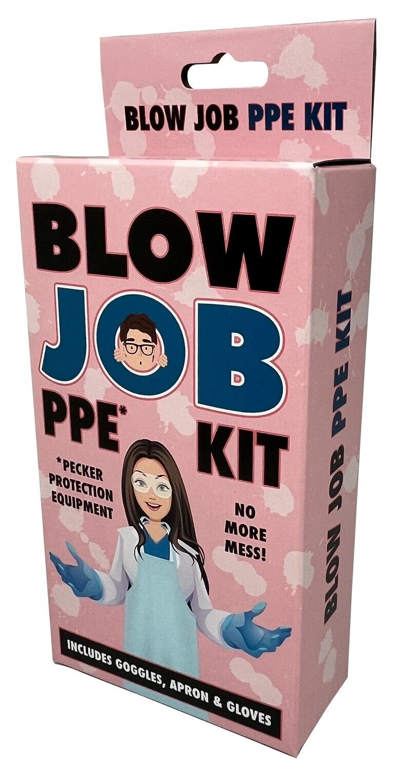 Blow Job PPE Kit – Hilarious Gag Gift for Adults! 😂🛑