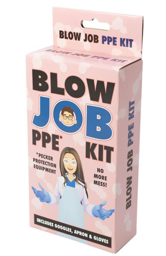 Blow Job PPE Kit – Hilarious Gag Gift for Adults! 😂🛑