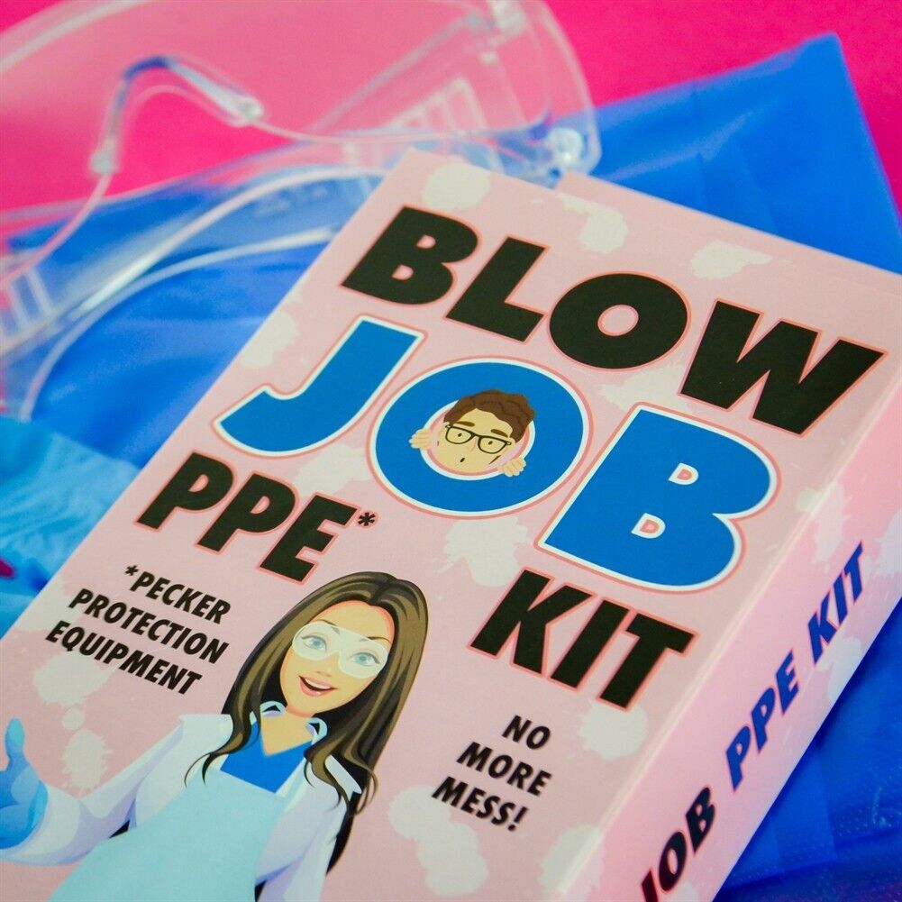 Blow Job PPE Kit – Hilarious Gag Gift for Adults! 😂🛑