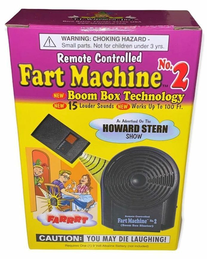 Fart Machine #2 with Remote + 3 Bonus Fart Bomb Bags 💨🤣 | Ultimate Prank Set