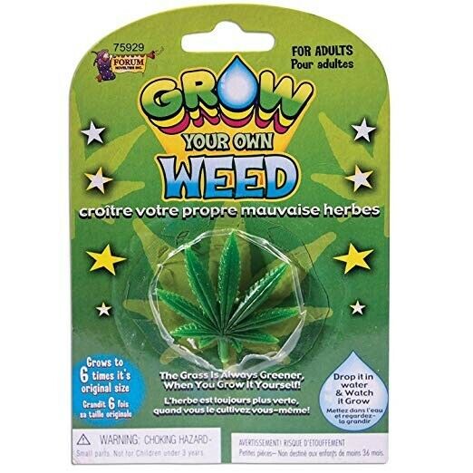 🌱 Grow Your Own Weed – Hilarious Water-Activated Gag Toy