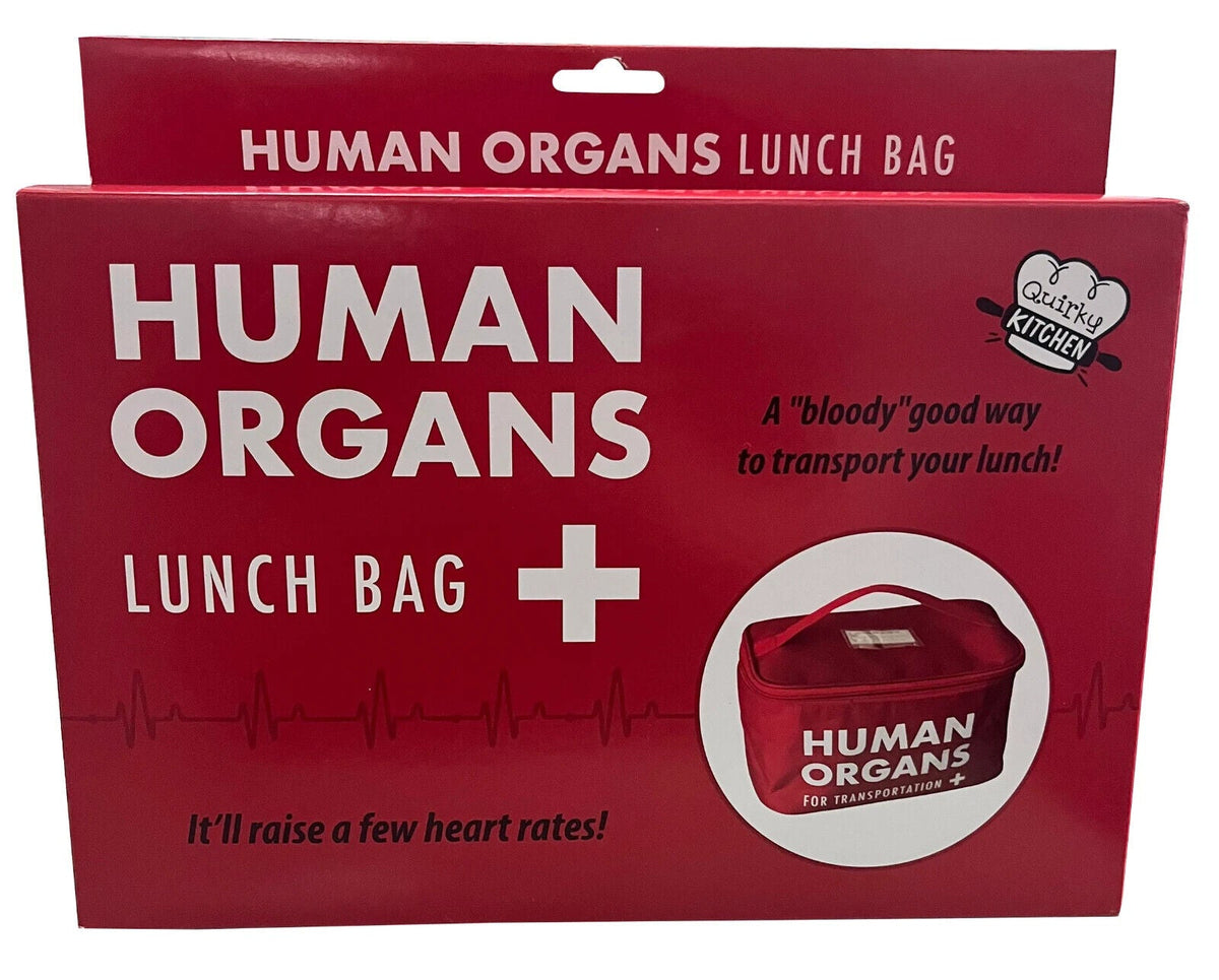 Human Organs Lunch Bag – Hilariously Insulated Cooler for Work, School & EMTs! 🩸😂