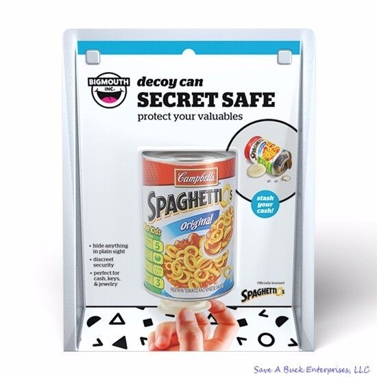 SpaghettiOs Can Safe – Officially Licensed Hidden Stash Container 🍝🔒