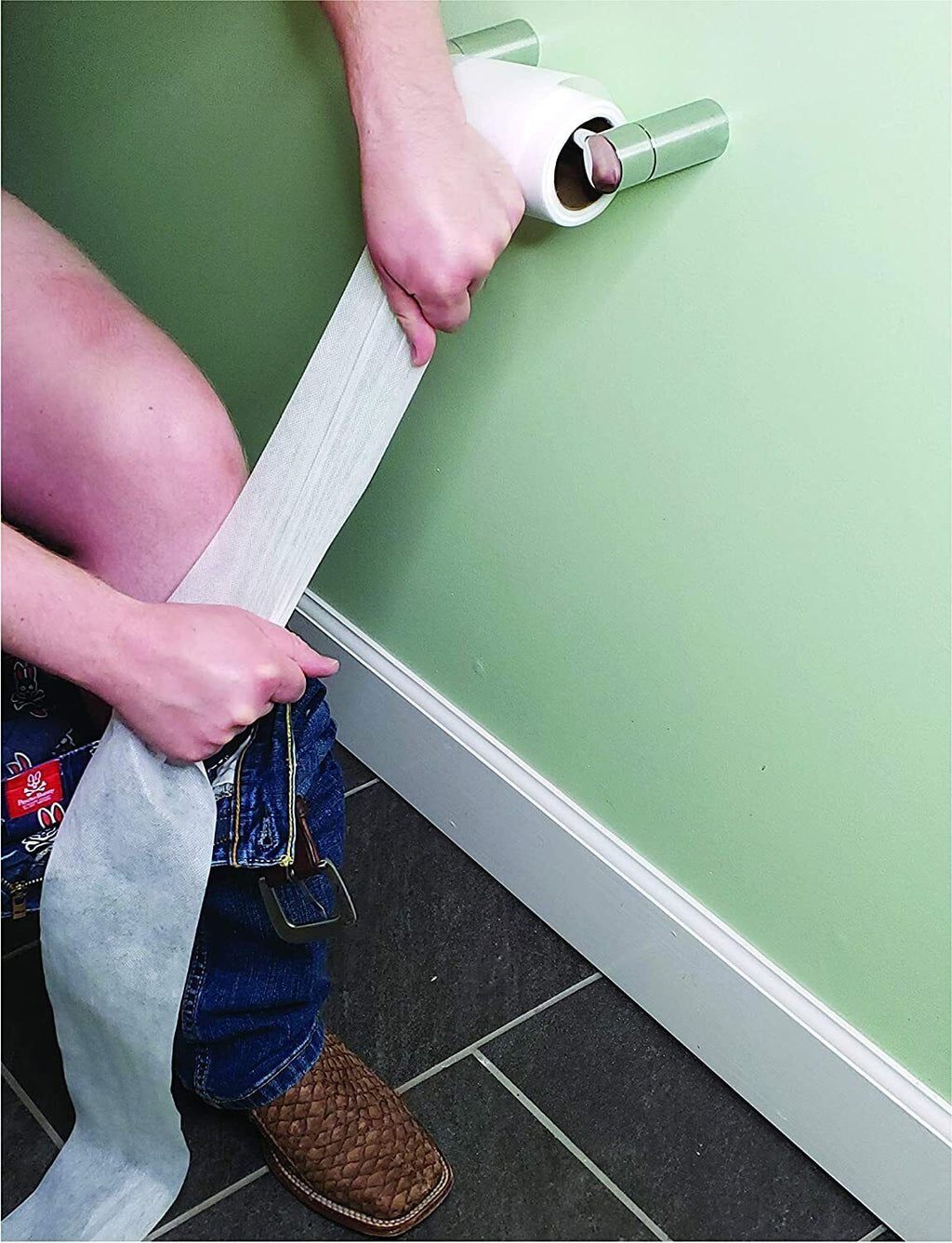 😂 No Tear Toilet Paper 🚽 Funny Bathroom Prank Roll – Party Joke Gag Gift