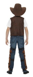 Smiffy's Texan Cowboy Child Costume Boy's Size Medium 7-9