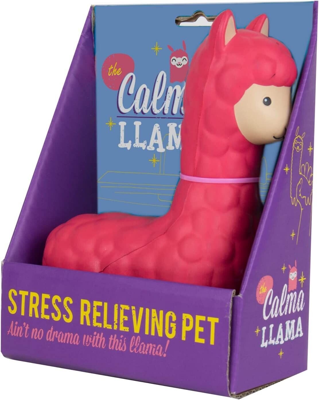 Calma Llama Squishy Fidget Toy – Squeeze Away Stress in Style! 🦙💆‍♀️