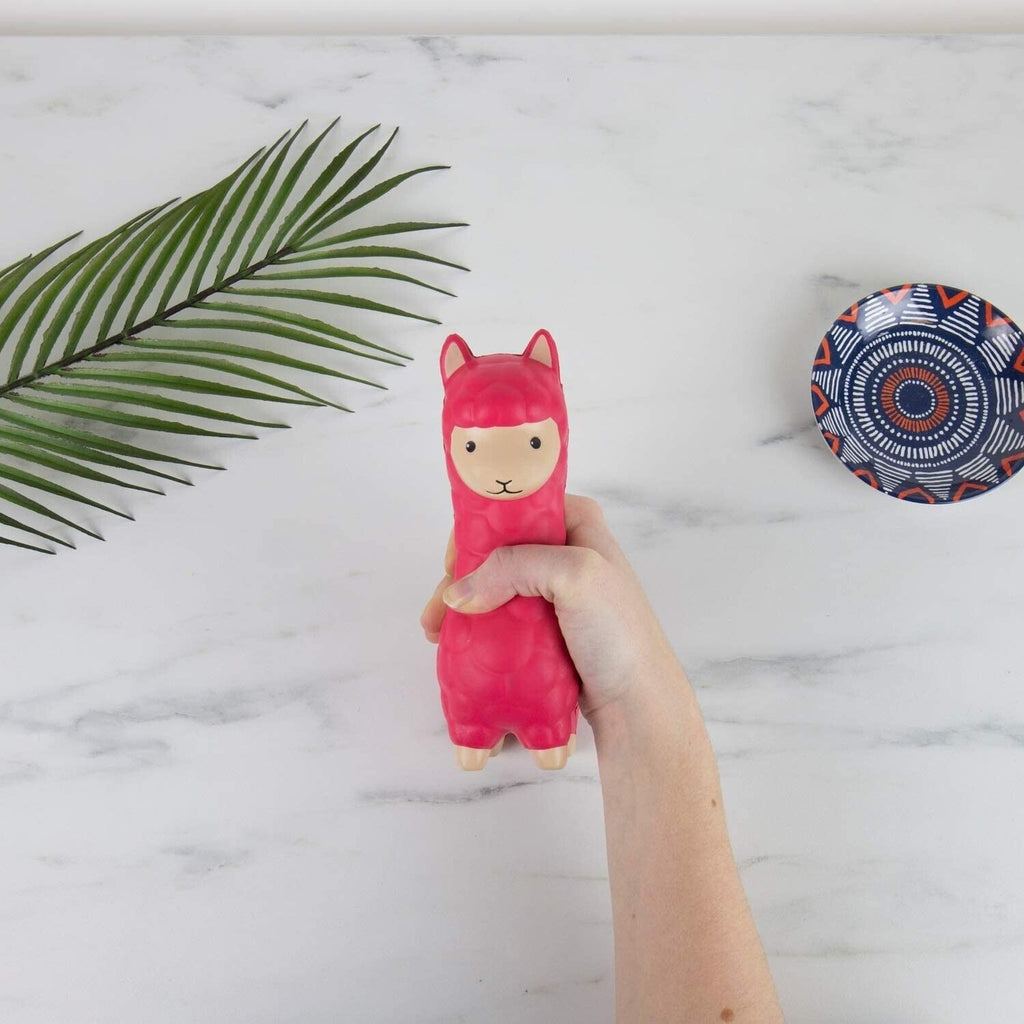 Calma Llama Squishy Fidget Toy – Squeeze Away Stress in Style! 🦙💆‍♀️