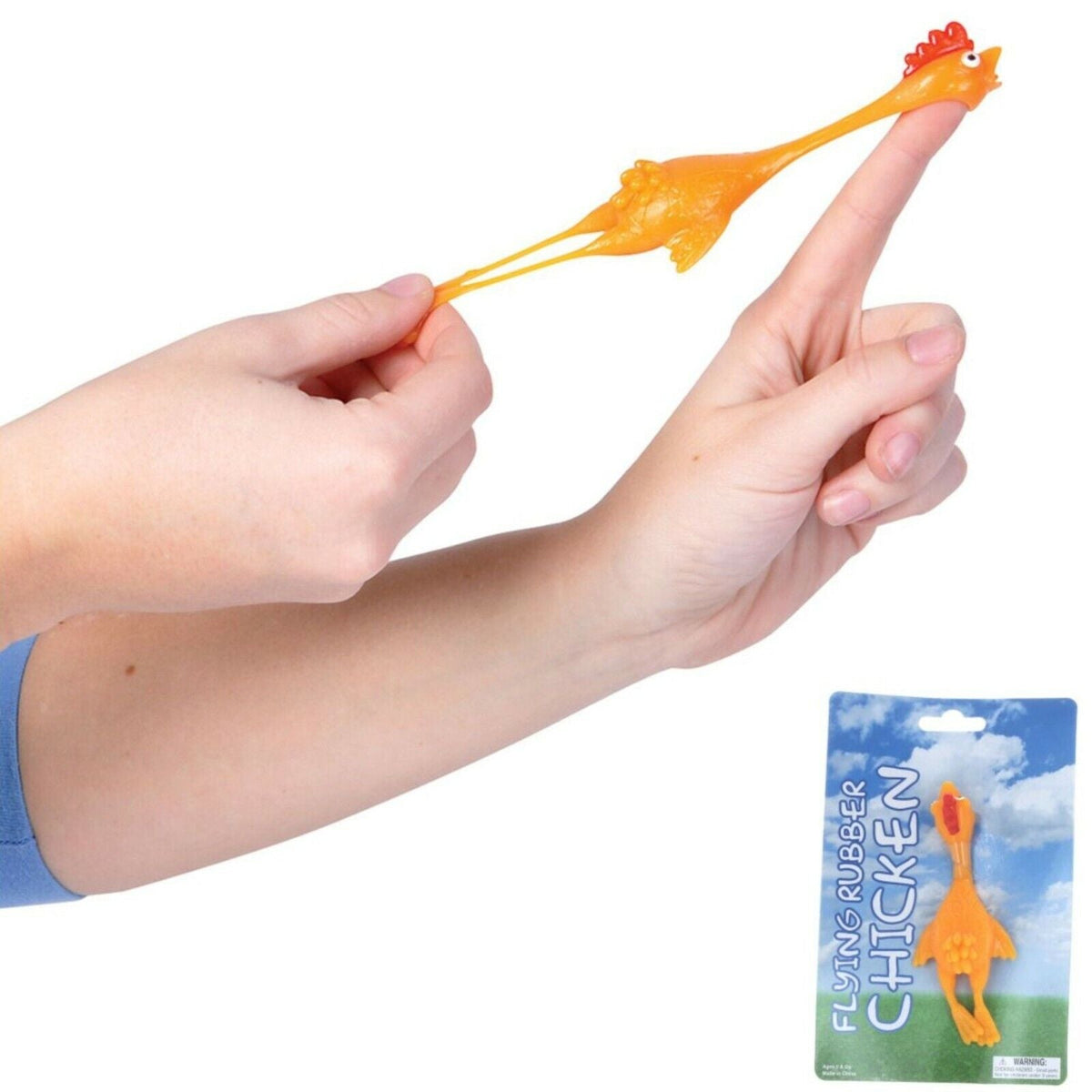 🐔 Ultimate Chicken Gag Toy Set – 4-Piece Hilarious Combo Pack