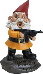 🔫 Scarface Garden Gnome – “Say Hello to My Little Friend” 🌿