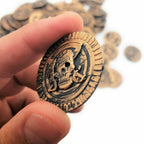 🏴‍☠️ 144pc Rustic Pirate Coins – Vintage Worn Look!