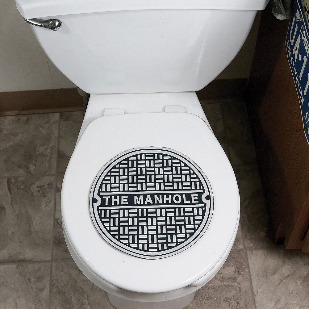 🚽 The Manhole Toilet Cover – For the Real Kings of the Throne