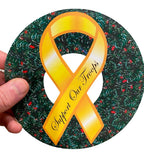 🎖️ 12-Pack “Support Our Troops” Magnets – High-Quality Patriotic Decals