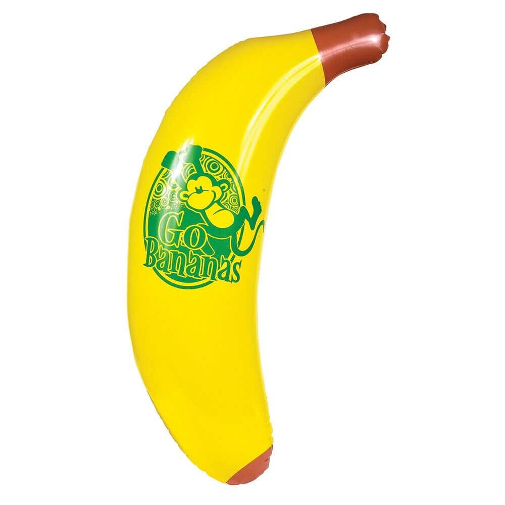 🍌 Jumbo Inflatable Bananas – Set of 12 Giant Party Props