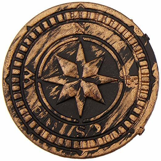 🏴‍☠️ 288-Piece Pirate Treasure Combo Set – 144 Assorted Jewels + 144 Rustic Gold Coins