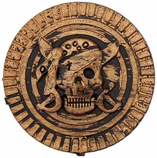 🏴‍☠️ 288-Piece Pirate Treasure Combo Set – 144 Assorted Jewels + 144 Rustic Gold Coins