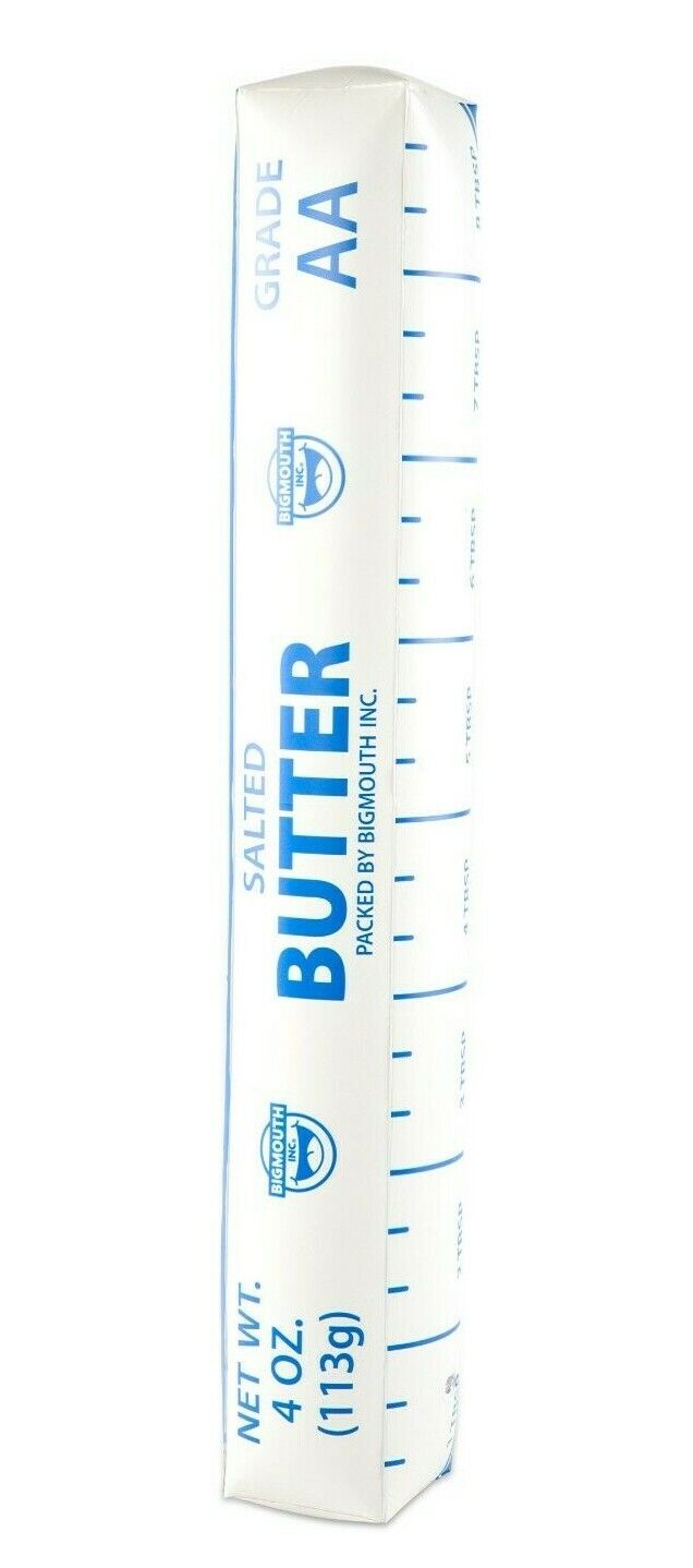5 FT GIANT BUTTER STICK Inflatable Noodle Swimming Pool Float Toy - BigMouth Inc