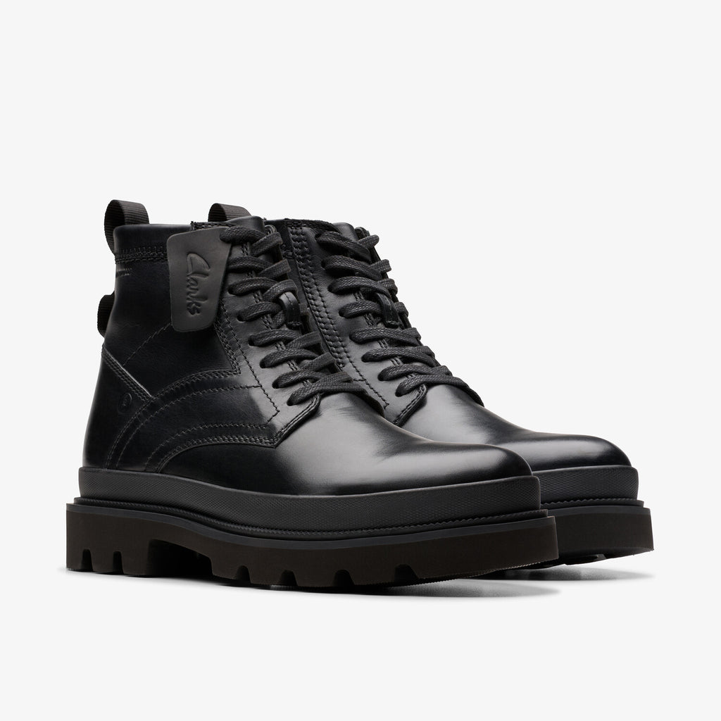 Badell Hi WP Lined Leather Boots // Black