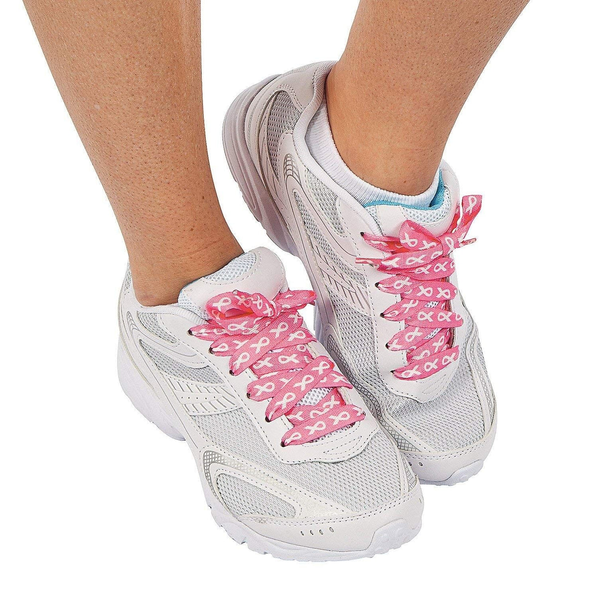 🎗️ Pink Breast Cancer Awareness Shoelaces – 1 Pair (44")