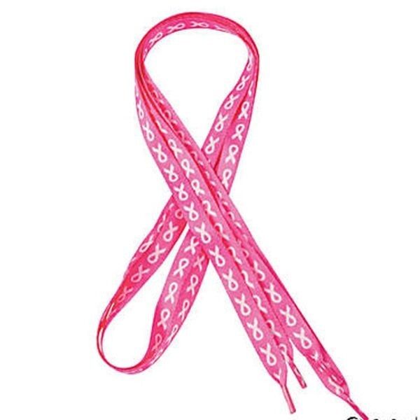 🎗️ Pink Breast Cancer Awareness Shoelaces – 1 Pair (44")