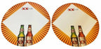SET OF 2 Dos Equis Beer Bottle Posters Bar Pub Mancave Signs - New