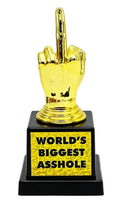 World's Biggest AHO*E Trophy – Hilarious Middle Finger Gag Gift! 🏆🖕😂**